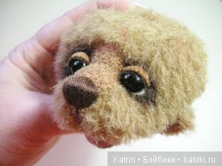 Веки и реснички для мишек тедди. Мастер-класс по авторской игрушке | Бэйбики Веки и реснички для мишек тедди. Мастер-класс по авторской игрушке