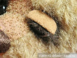 Веки и реснички для мишек тедди. Мастер-класс по авторской игрушке | Бэйбики Веки и реснички для мишек тедди. Мастер-класс по авторской игрушке (фото 10)