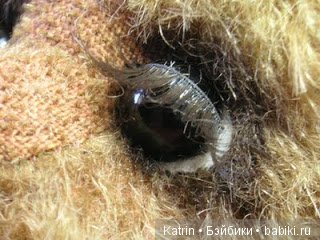 Веки и реснички для мишек тедди. Мастер-класс по авторской игрушке | Бэйбики Веки и реснички для мишек тедди. Мастер-класс по авторской игрушке (фото 8)