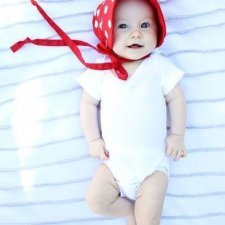 Летний чепчик для малышки своими руками