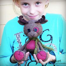 Вязанные игрушки Veronika Brutvanová