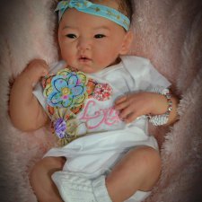 Силиконовый малыши Lynn и Enlai, скульптор Andrea Arcello