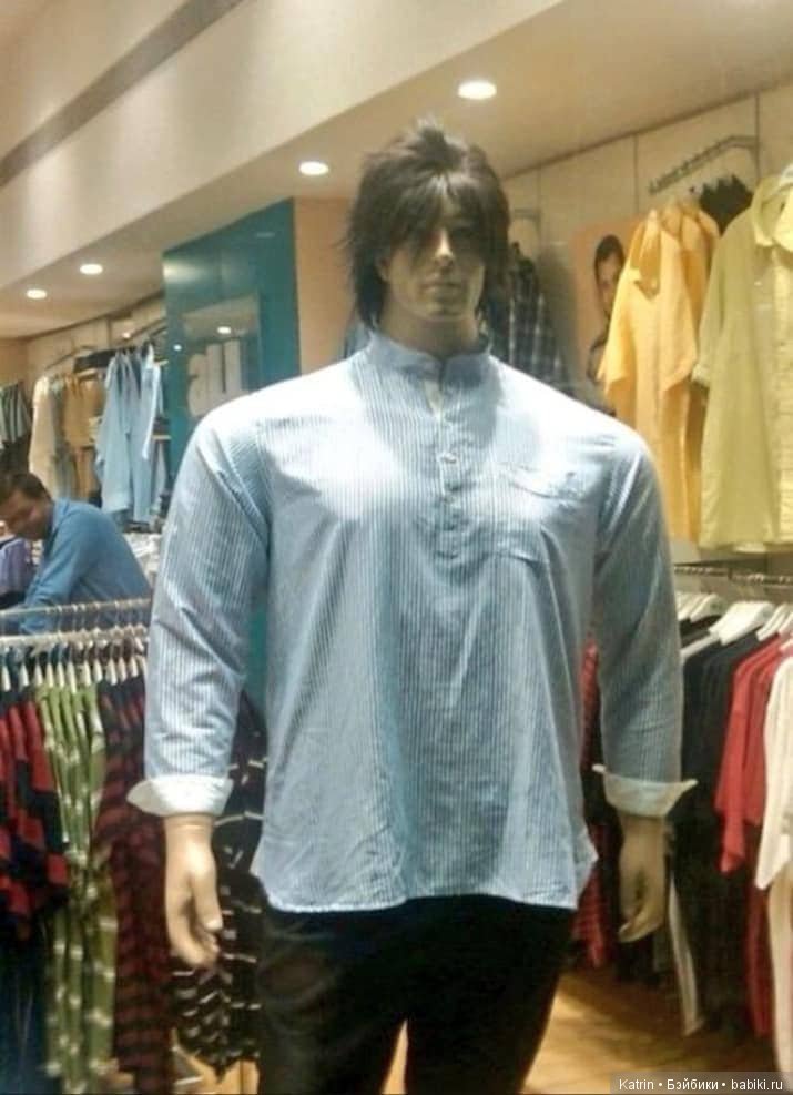 18 манекенов, благодаря которым поход в магазин может стать весёлым и немного пугающим (фото 10)