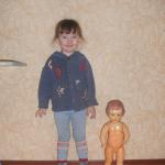 Наша Катюшка! Реставрация куклы