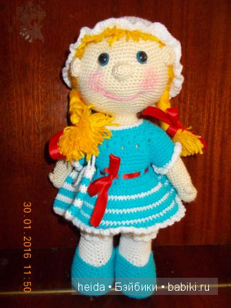 Зима прошла недаром. Игрушки вязанные крючком (фото 8)