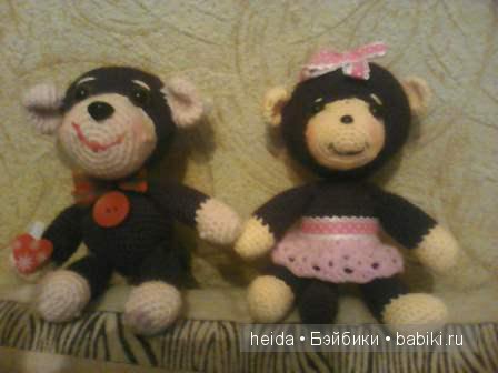 Зима прошла недаром. Игрушки вязанные крючком