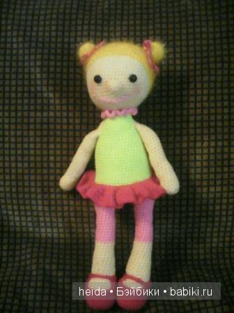 Зима прошла недаром. Игрушки вязанные крючком