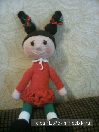 Зима прошла недаром. Игрушки вязанные крючком