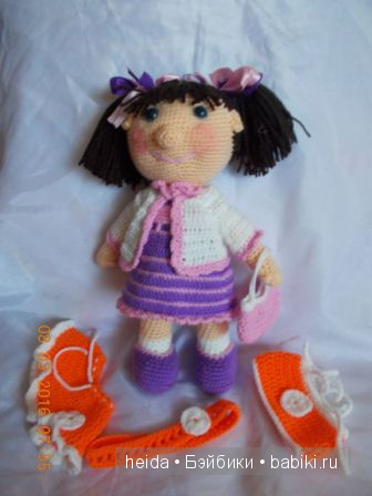 Зима прошла недаром. Игрушки вязанные крючком