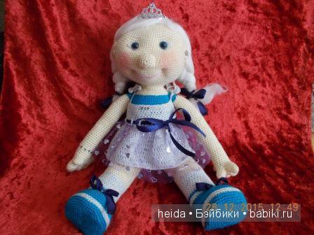 Зима прошла недаром. Игрушки вязанные крючком