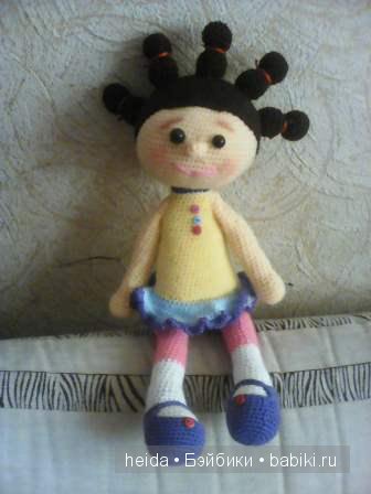 Зима прошла недаром. Игрушки вязанные крючком