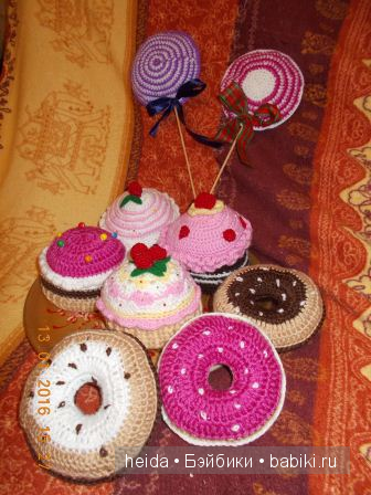 Зима прошла недаром. Игрушки вязанные крючком (фото 6)