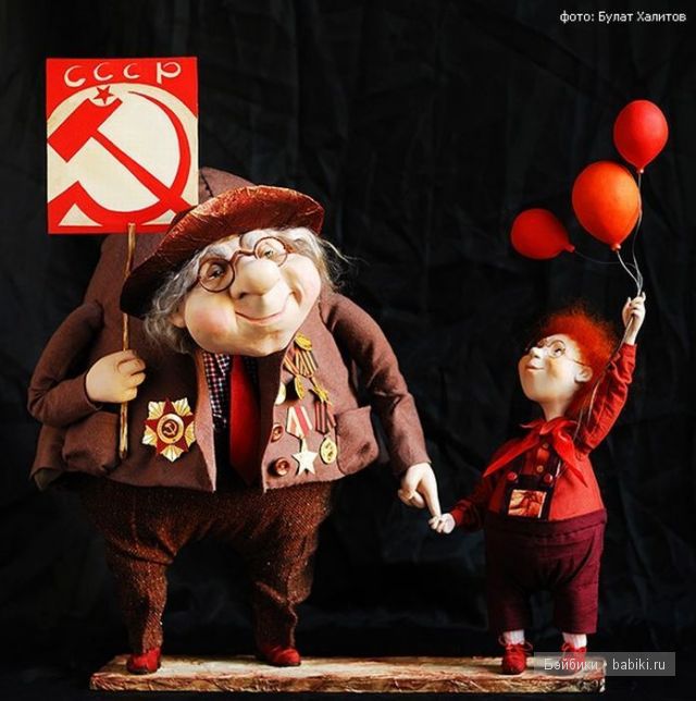 Авторские куклы от дуэта двух сестер - "Аня Маня"