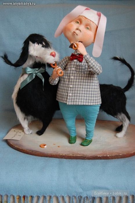 Авторские куклы от дуэта двух сестер - "Аня Маня"