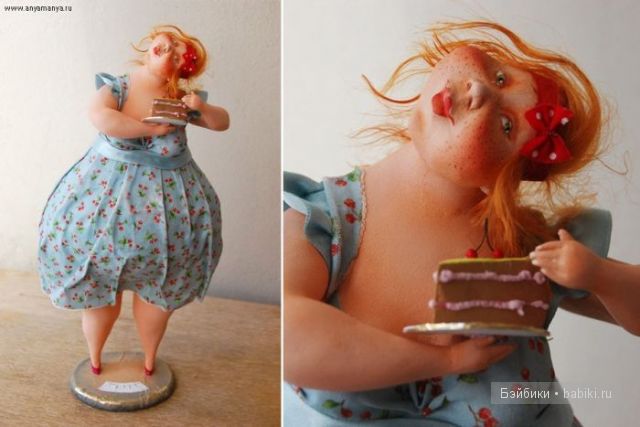 Авторские куклы от дуэта двух сестер - Аня Маня
