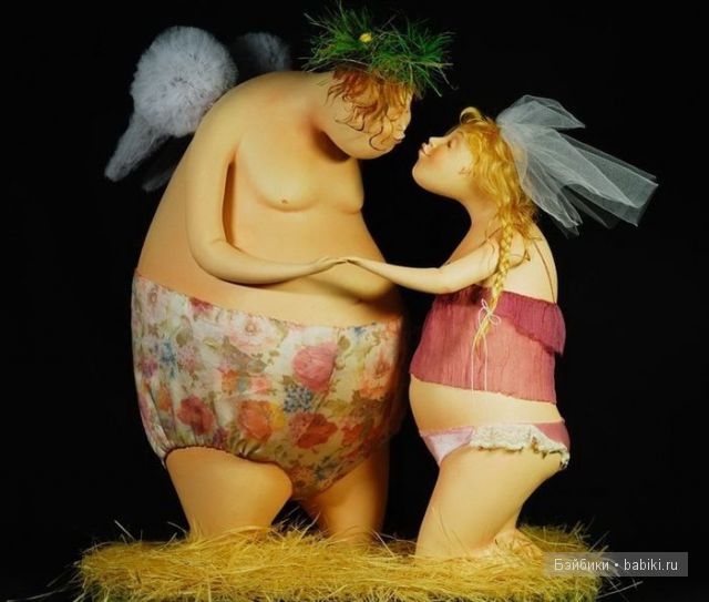 Авторские куклы от дуэта двух сестер - Аня Маня