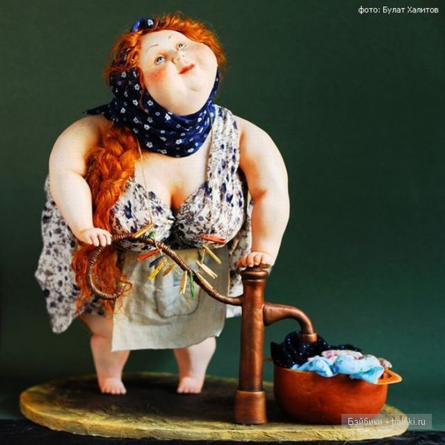 Авторские куклы от дуэта двух сестер - "Аня Маня" (фото 8)