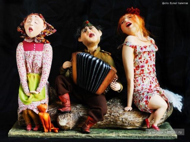 Авторские куклы от дуэта двух сестер - Аня Маня