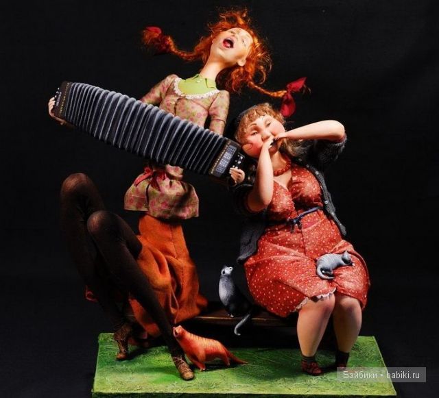 Авторские куклы от дуэта двух сестер - Аня Маня