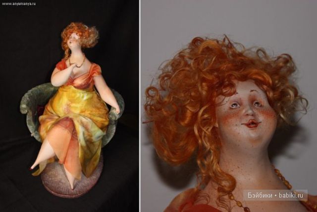 Авторские куклы от дуэта двух сестер - "Аня Маня" (фото 7)