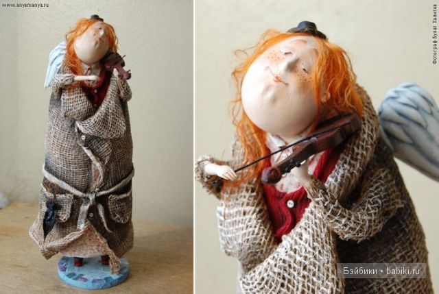 Авторские куклы от дуэта двух сестер - "Аня Маня"
