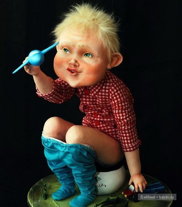 Авторские куклы от дуэта двух сестер - Аня Маня