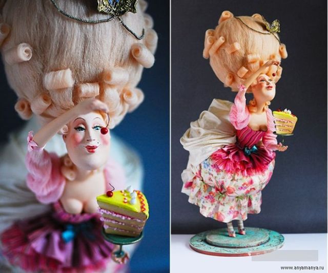 Авторские куклы от дуэта двух сестер - "Аня Маня" (фото 9)