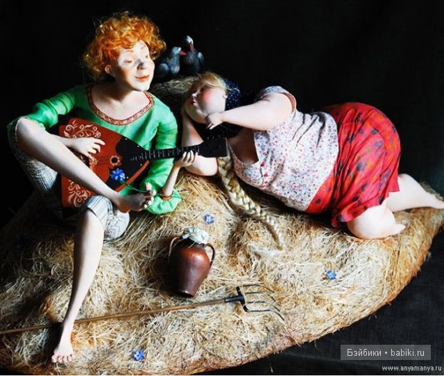 Авторские куклы от дуэта двух сестер - "Аня Маня" (фото 5)