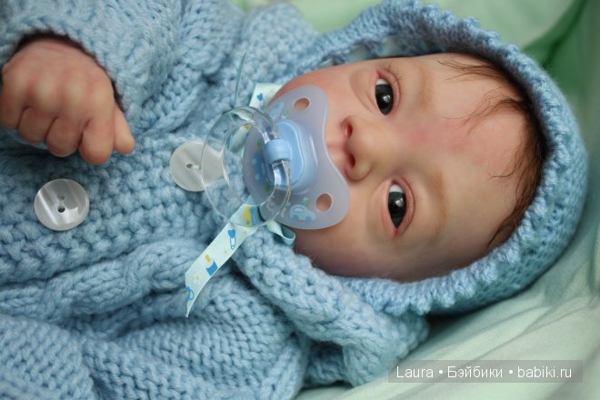 Маленький малыш реборн Ромочка
