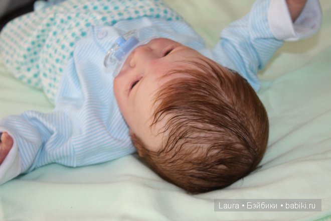 Маленький малыш реборн Ромочка