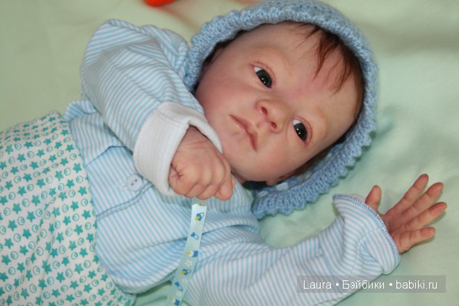 Маленький малыш реборн Ромочка