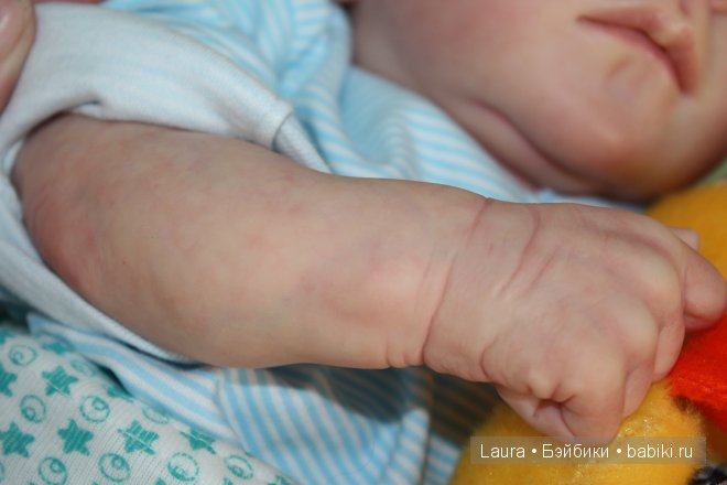 Маленький малыш реборн Ромочка