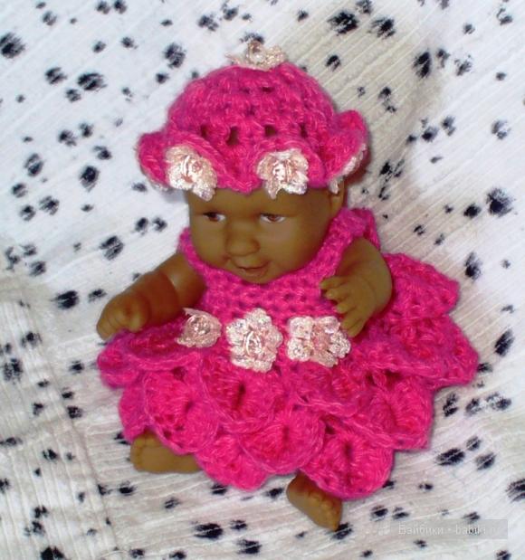 одежда вязаная для кукол