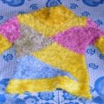 Свитерок нам пригодился,  для нарядиков сгодился!