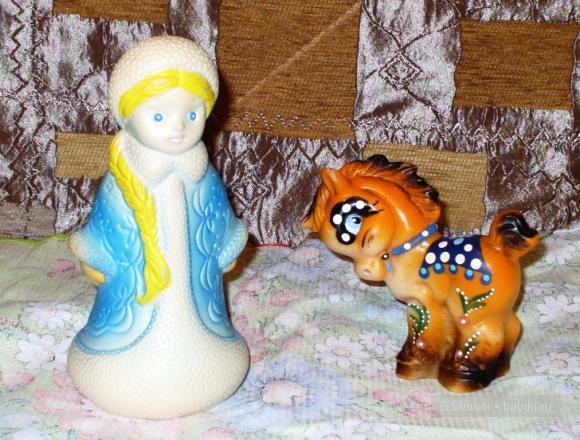 Мы подарка ждать устали — Игрушки СССР и советского детства: резиновые (фото 3)