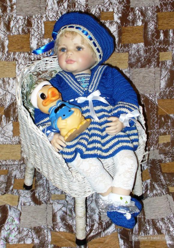 Платьице нарядное, в полоску воротник