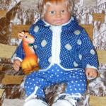 У меня штаны в горошек, а к ним кофточка нужна