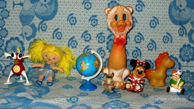 Рождественская посылочка — Игрушки СССР и советского детства: резиновые