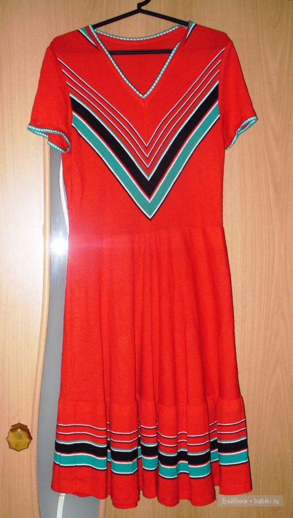 Платье красное - очень прекрасное