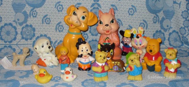 Что в черном ящике — Игрушки СССР и советского детства: резиновые (фото 6)