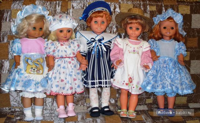 Немочки в новой одежке — Коллекции винтажных кукол и игрушек: СССР (фото 10)