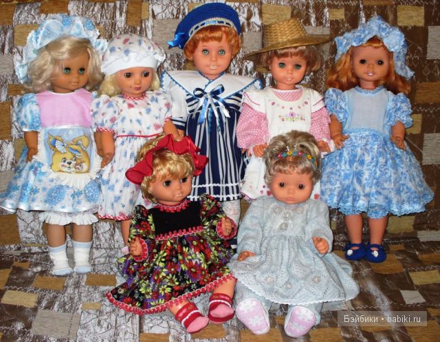 Немочки в новой одежке — Коллекции винтажных кукол и игрушек: СССР