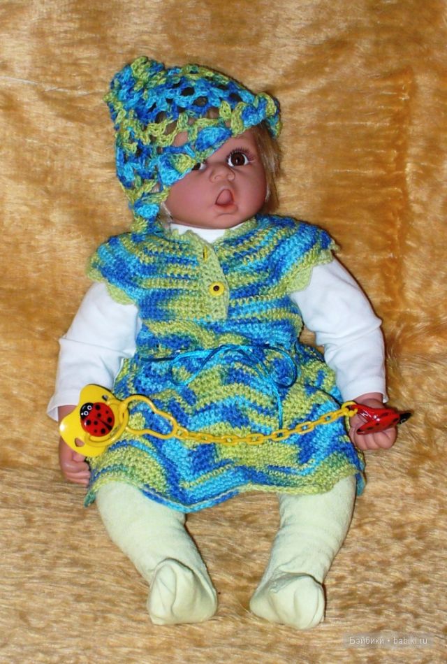 Платьице для Владушки — Одежда и обувь для кукол своими руками: фото (фото 2)