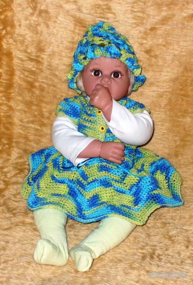 Платьице для Владушки — Одежда и обувь для кукол своими руками: фото (фото 4)