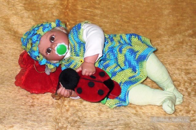 Платьице для Владушки — Одежда и обувь для кукол своими руками: фото (фото 9)
