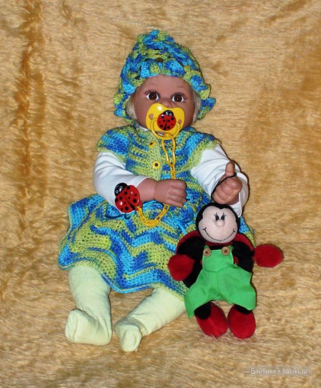 Платьице для Владушки — Одежда и обувь для кукол своими руками: фото (фото 6)