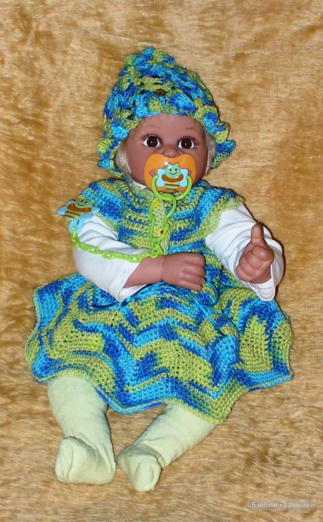 Платьице для Владушки — Одежда и обувь для кукол своими руками: фото (фото 5)