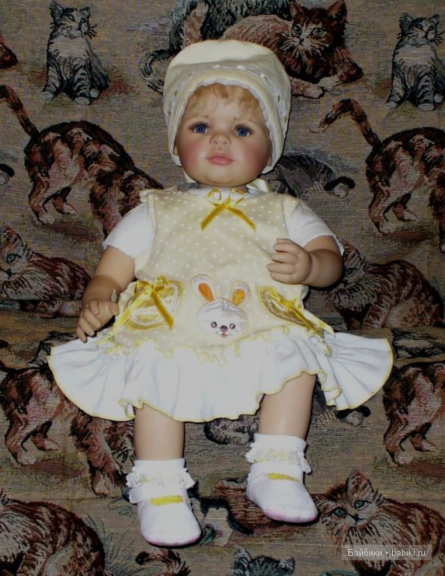 Сарафан в горошек — Одежда и обувь для кукол своими руками: фото