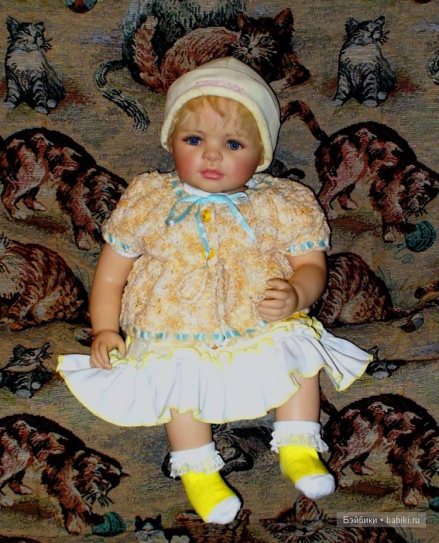 Сарафан в горошек — Одежда и обувь для кукол своими руками: фото (фото 6)