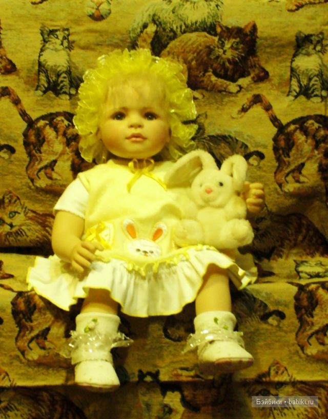 Сарафан в горошек — Одежда и обувь для кукол своими руками: фото (фото 3)